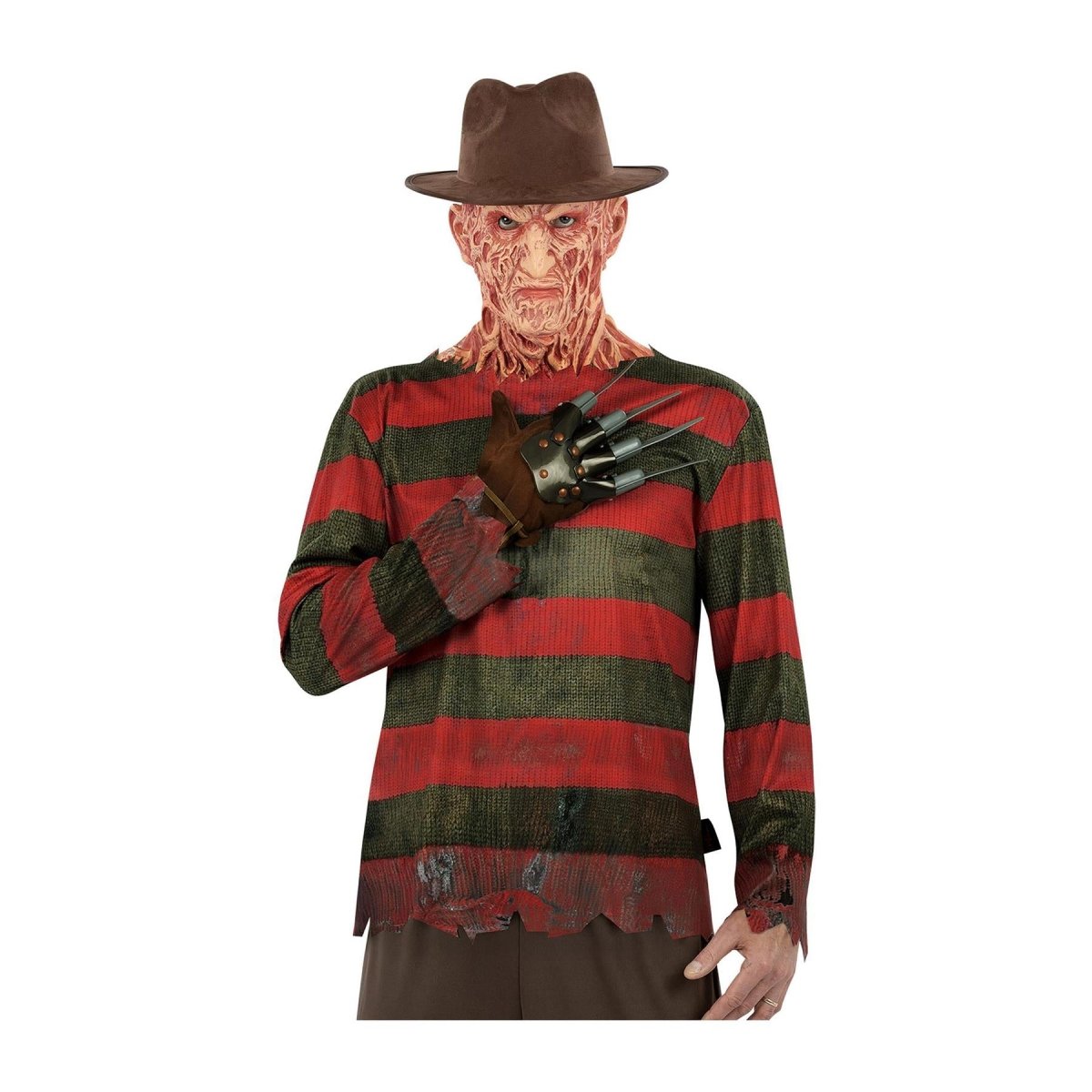 Smiffys - Freddy Krueger Costume Kit - Men - Fancy Dress Central