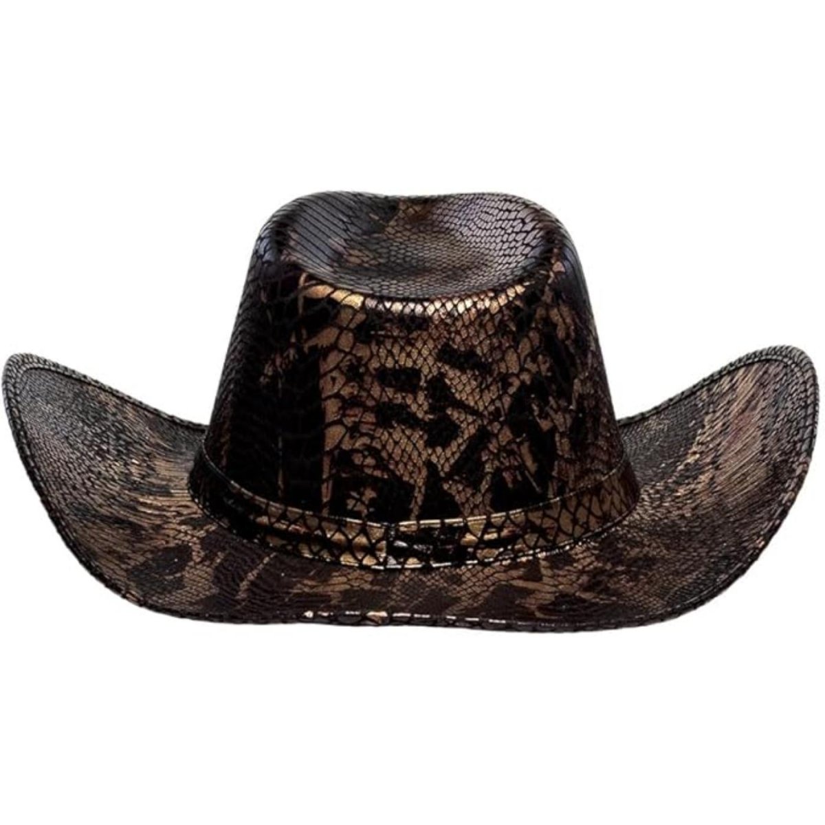 Boland - Cobra Snake Print Cowboy Hat - Adult - Fancy Dress Central