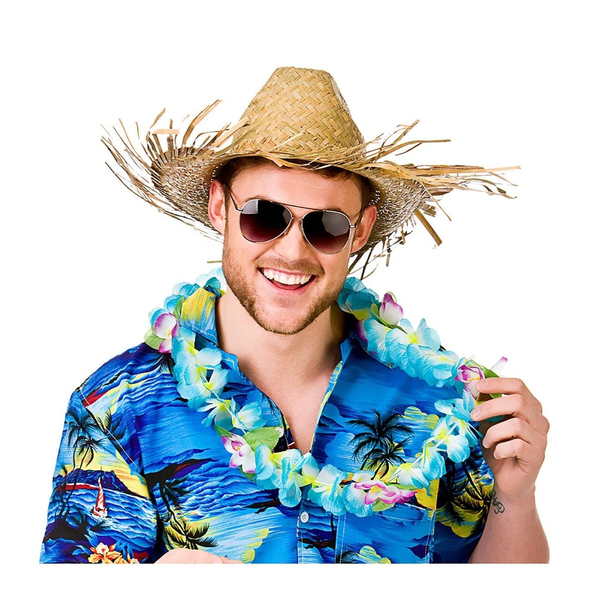 Wicked Costumes Ltd - Hawaaii Beachcomber Hat - Adult - Fancy Dress Central