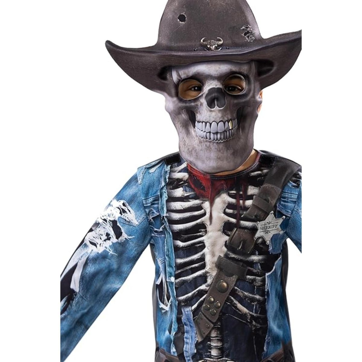 Blues Group - Zombie Ghoul Cowboy Costume - Child - Fancy Dress Central