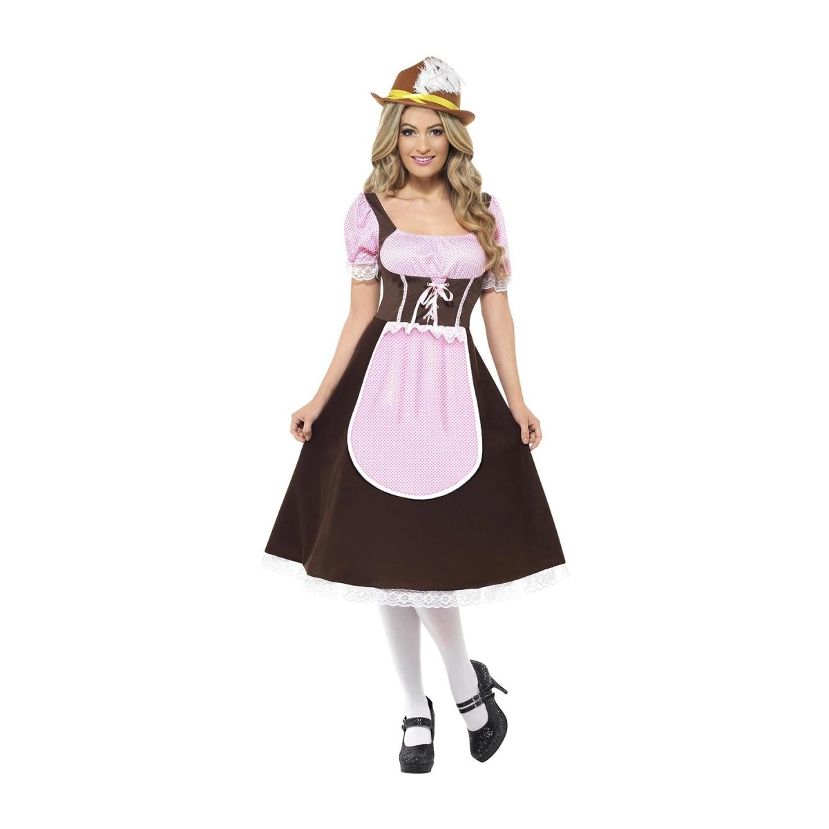 Smiffys - Tavern Girl Long Dress Costume - Women - Fancy Dress Central