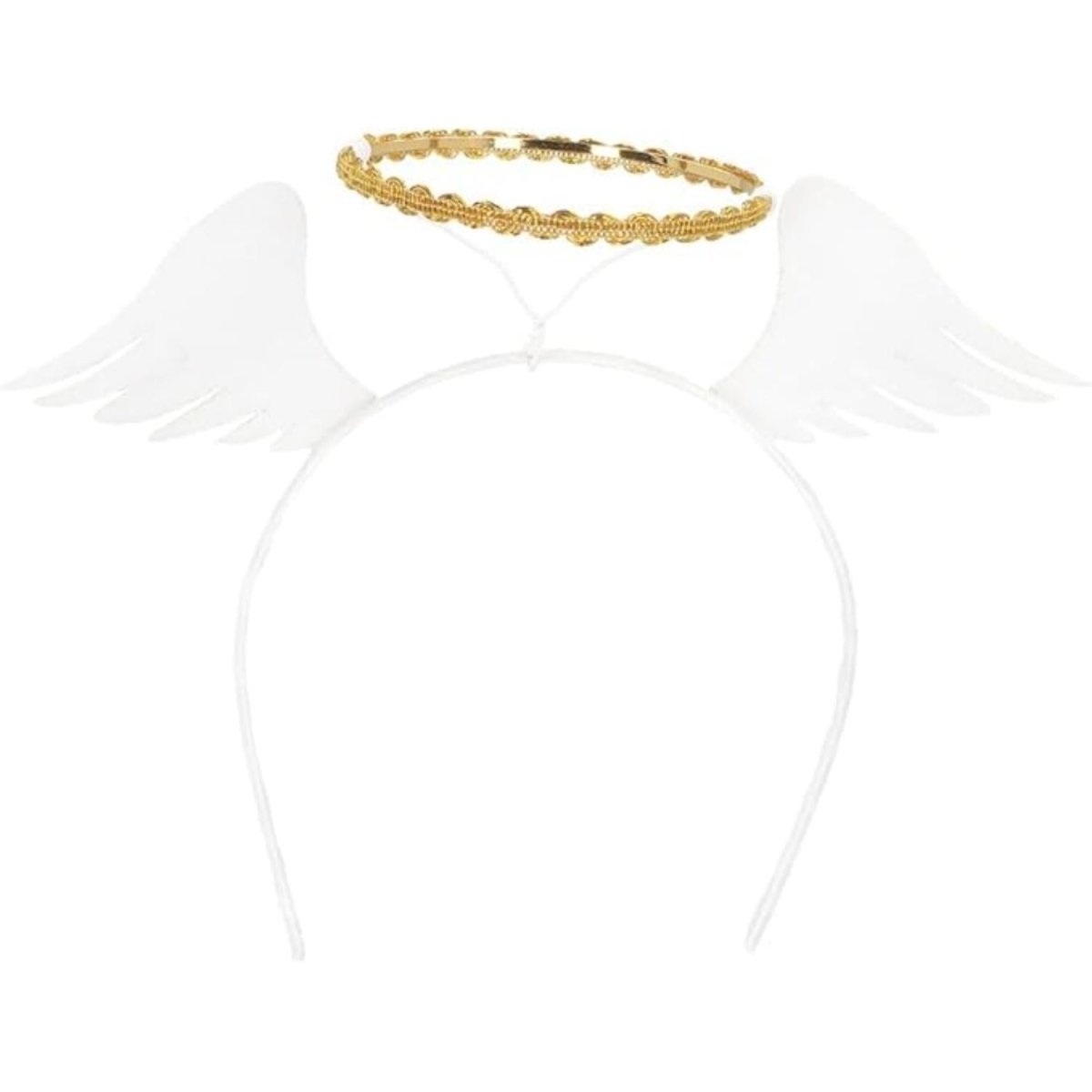 Boland - Angel Halo & Wings on a Headband - Adult - Fancy Dress Central