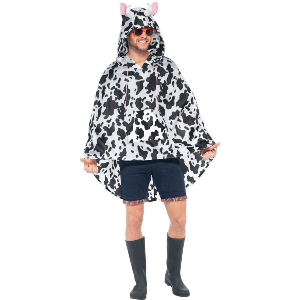 Smiffys - Cow Party Poncho - Adult - Fancy Dress Central