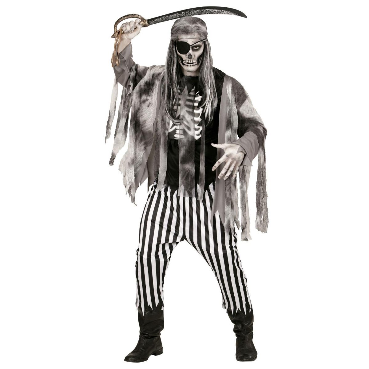 Widmann - Ghost Ship Pirate Costume - Men - Fancy Dress Central