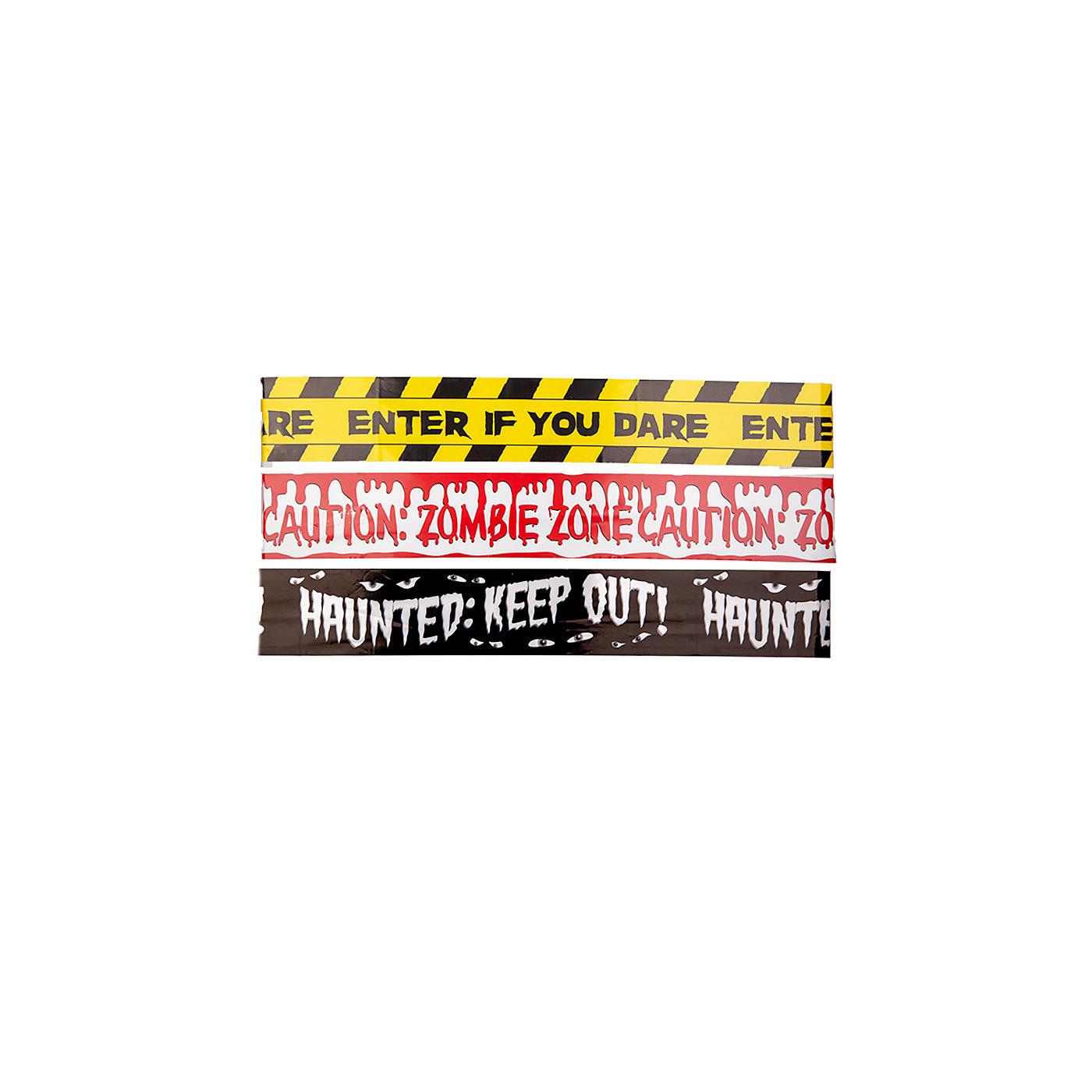 Wicked Costumes - Halloween Caution Tape (3 Pack) - Party Decoration