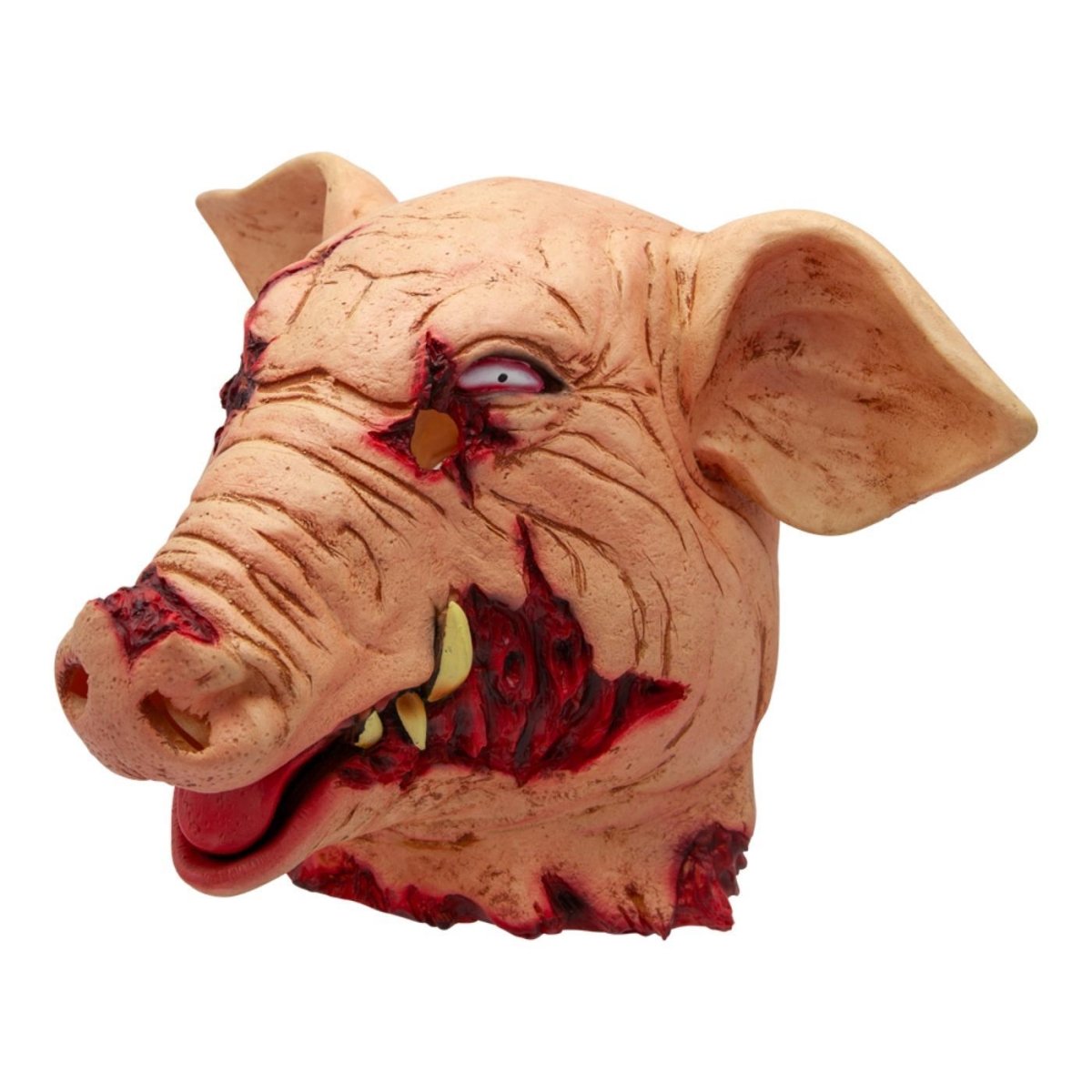 Wicked Costumes Ltd - Slaughtered Pig Mask - Adult - Fancy Dress Central