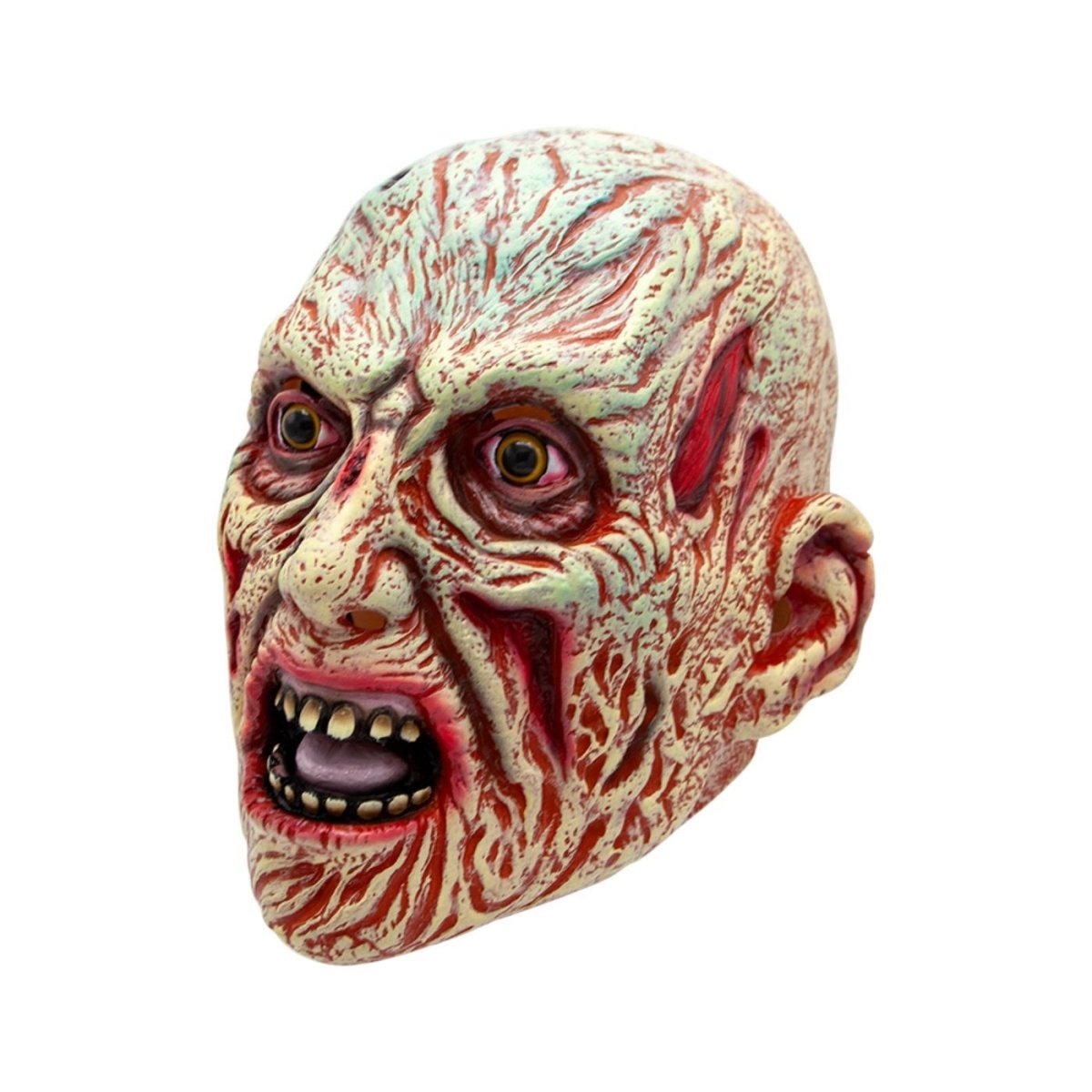 Wicked Costumes Ltd - Burned Man Mask - Adult - Fancy Dress Central