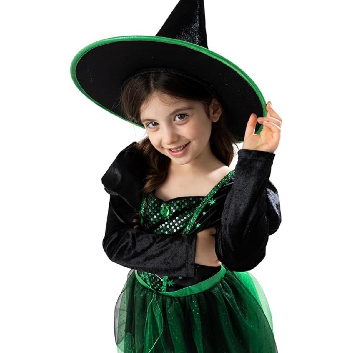 Blues Group - Wicked Witch Costume - Girls - Fancy Dress Central