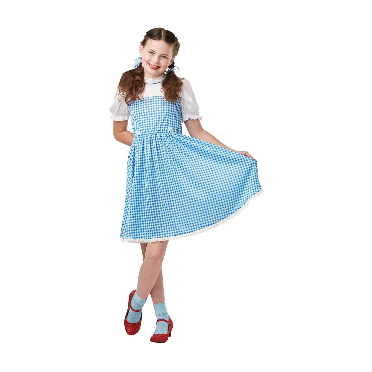 Rubies - Dorothy The Wizard of Oz Costume - Girls - Fancy Dress Central