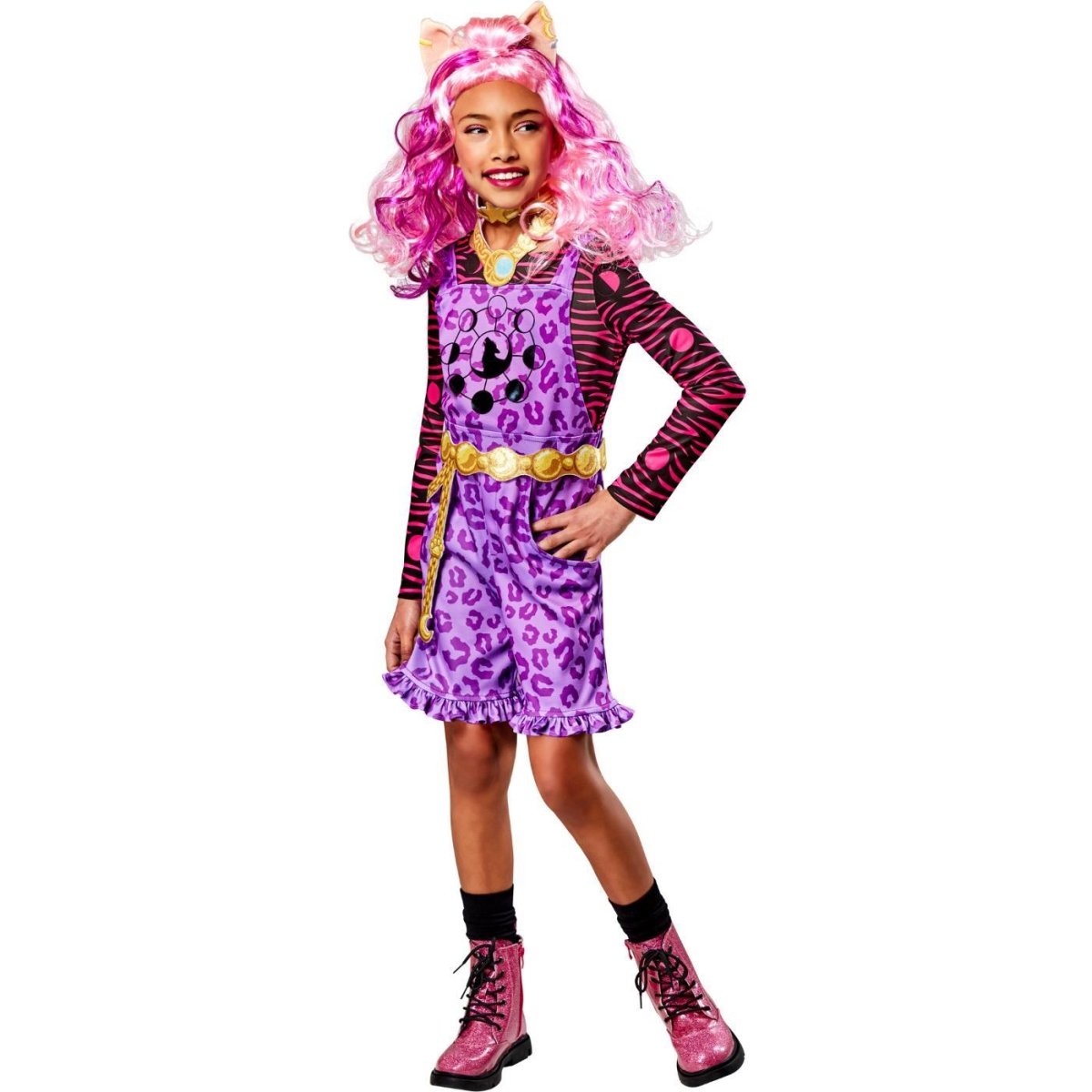 Rubies - Clawdeen Wolf Monster High Deluxe Costume - Girls - Fancy Dress Central