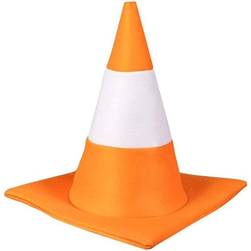 Boland - Traffic Cone Hat - Adult - Fancy Dress Central