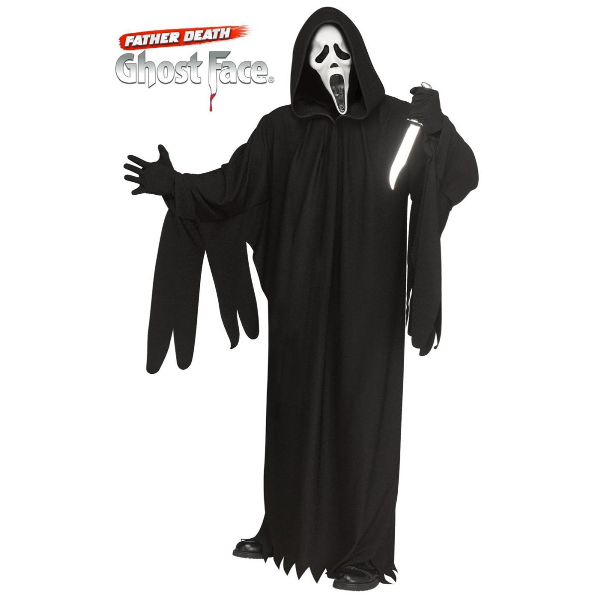 Wicked Costumes - Ghost Face Father Death 30th Anniversary Costume - Men - Fancy Dress Central