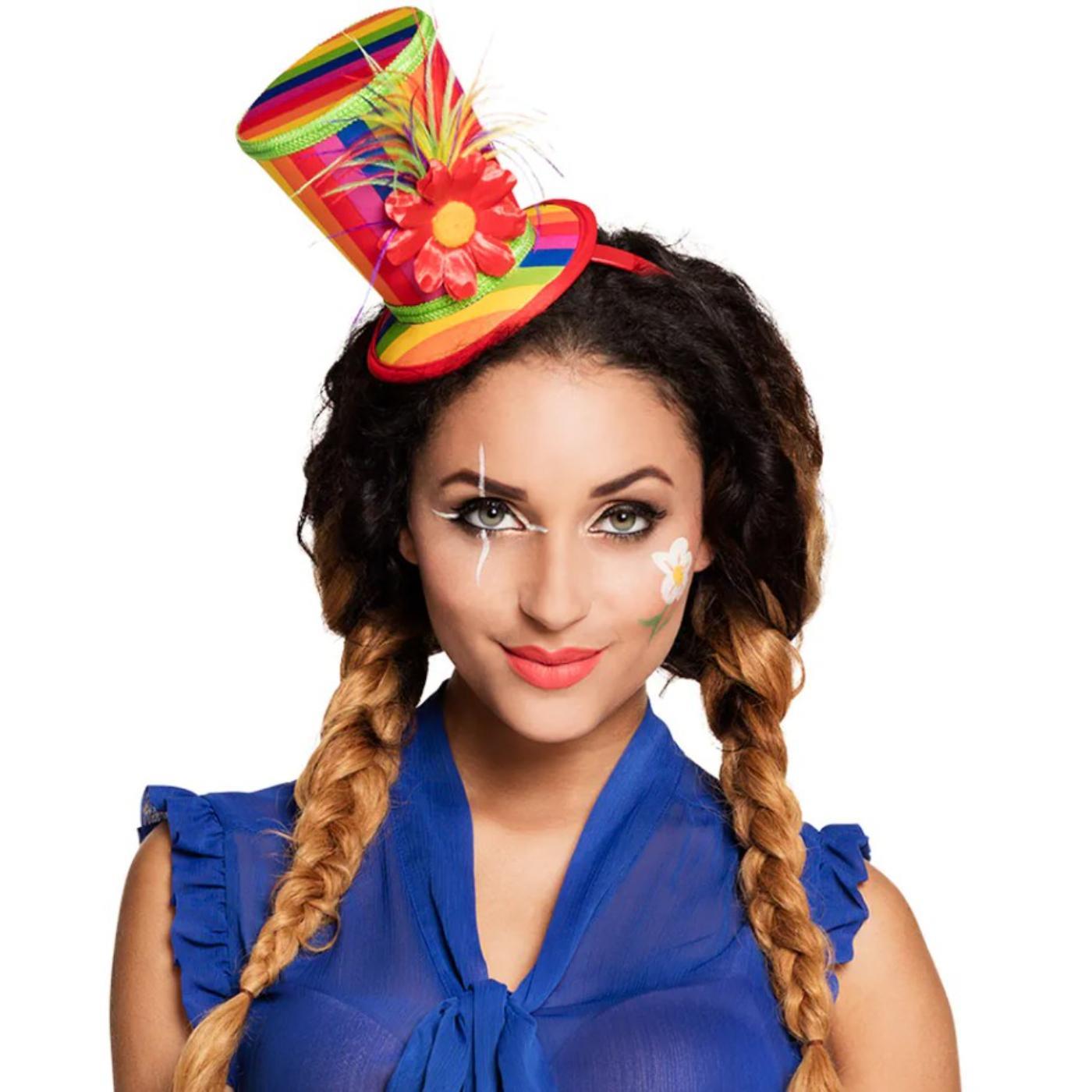 Boland - Rainbow Hat on a Headband - Adult