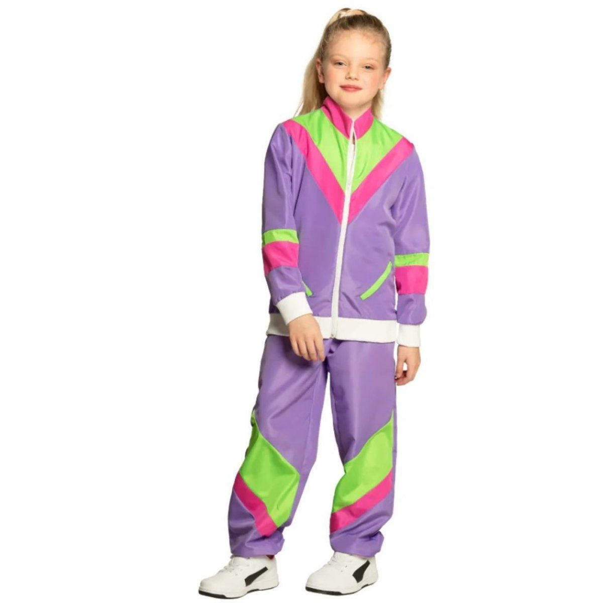 Boland - Retro Shell Suit Costume - Child - Fancy Dress Central
