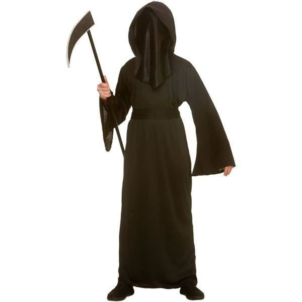 Wicked Costumes - Faceless Grim Reaper Costume - Child - Fancy Dress Central
