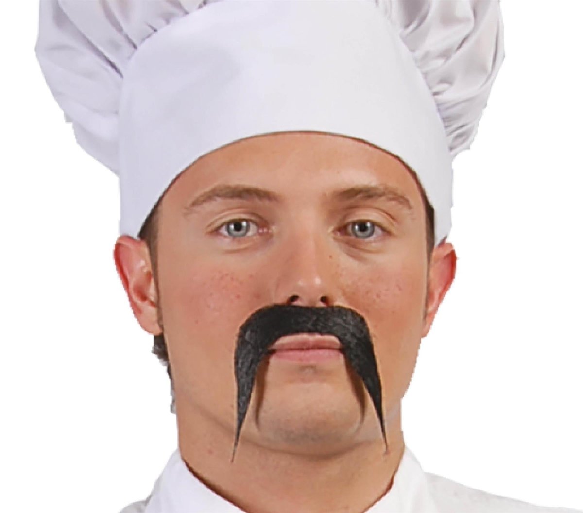 Fiestas Guirca - Black Moustache - Men - Fancy Dress Central