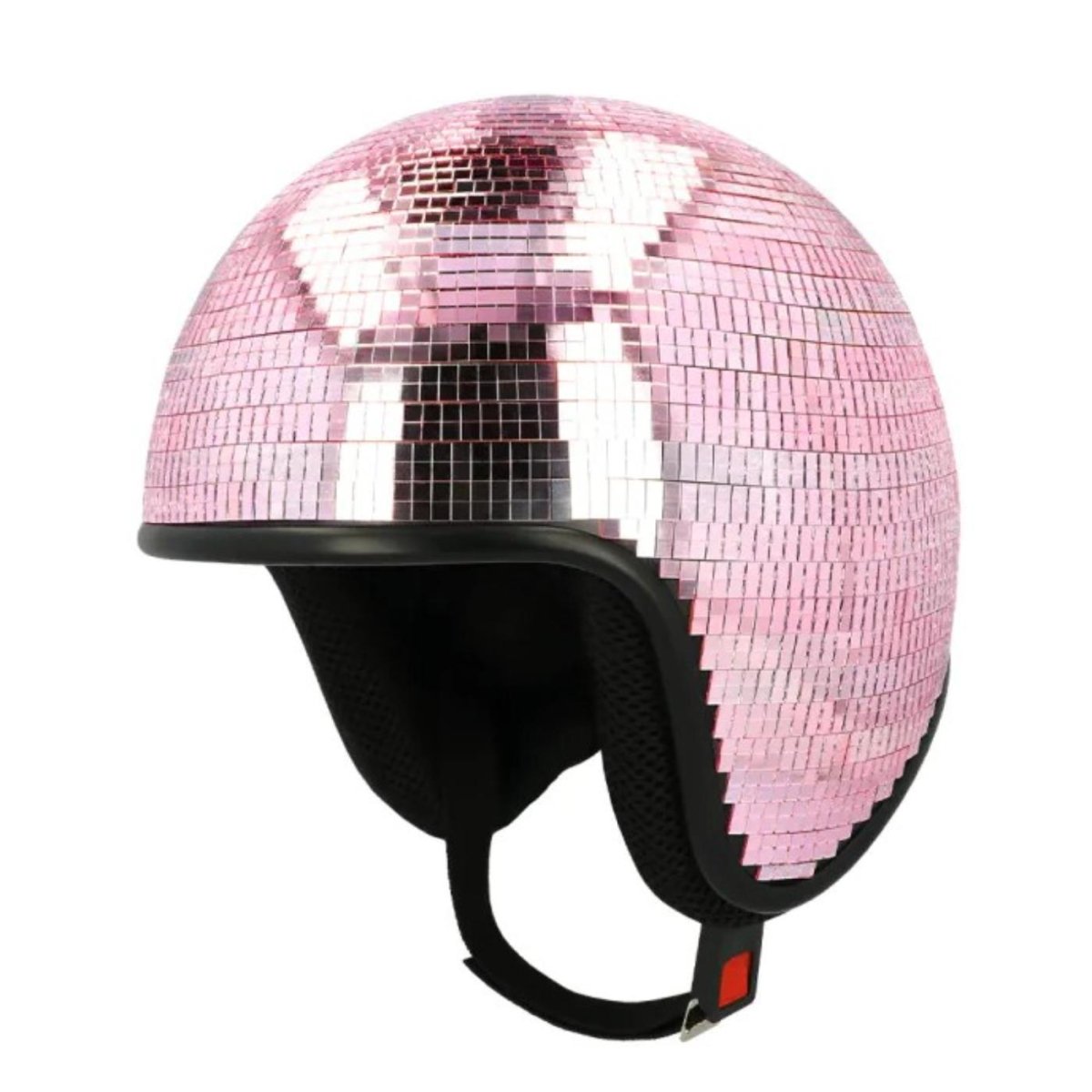 Boland - Disco Helmet (Pink) - Adult - Fancy Dress Central