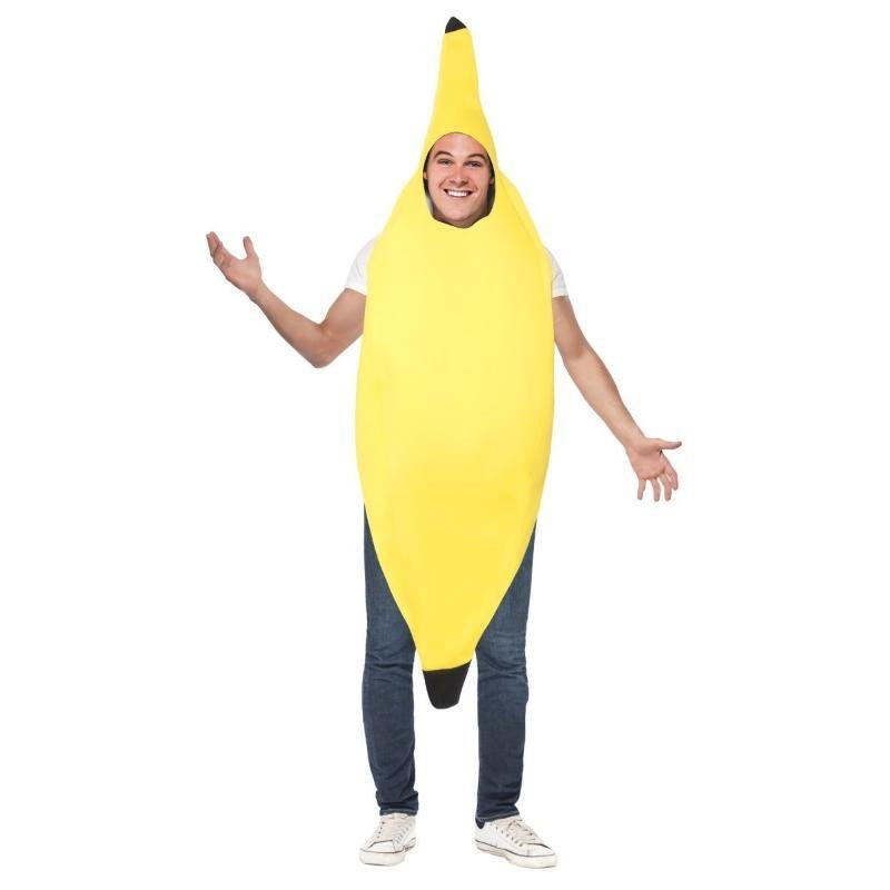 Smiffys - Banana Costume - Adult - Fancy Dress Central