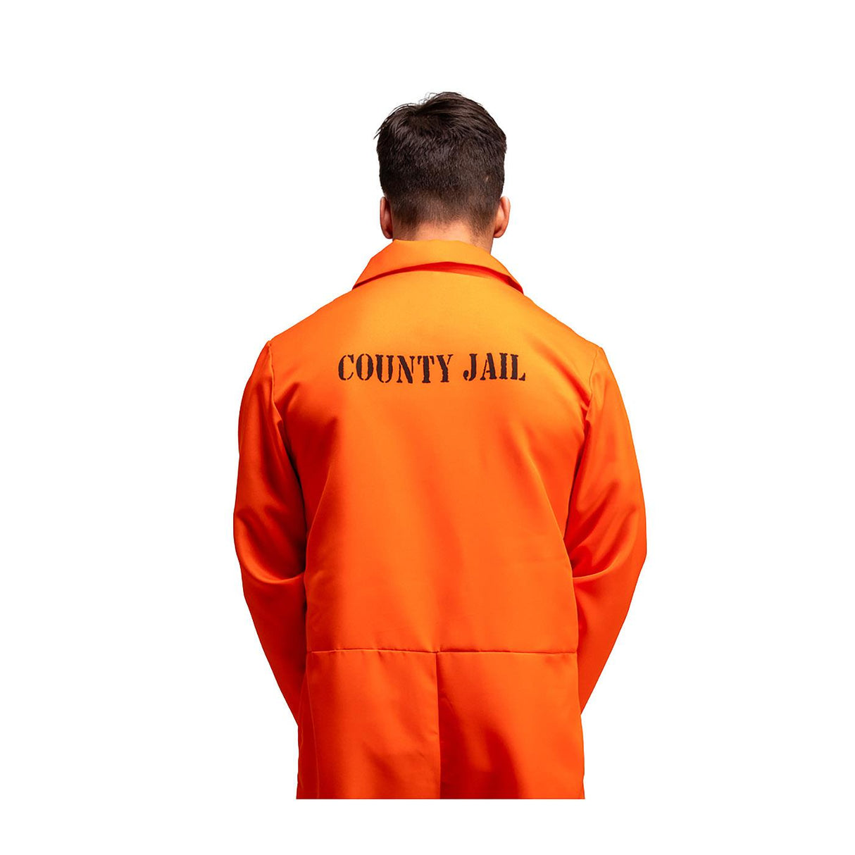 Orange Convict Costume - Men