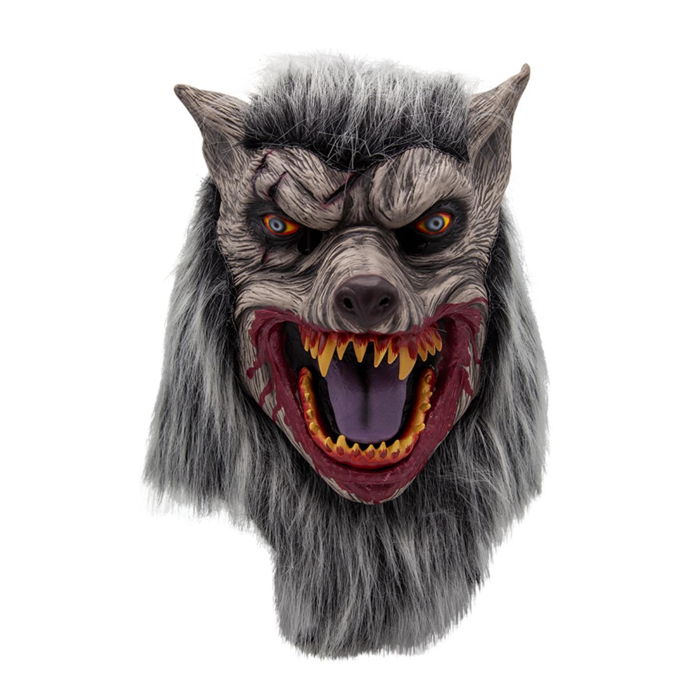 Bloodthirsty Werewolf Mask - Adult