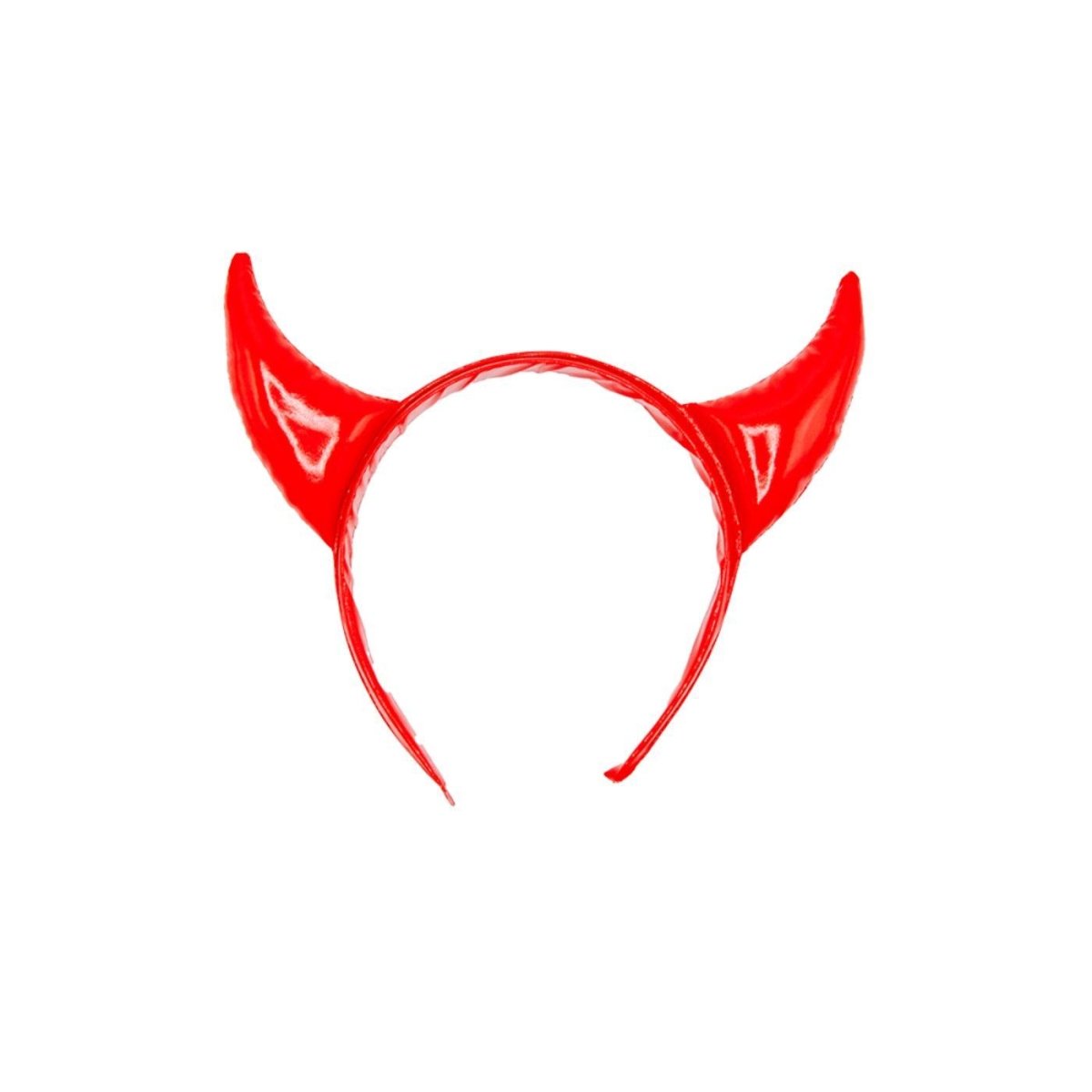 Wicked Costumes Ltd - PVC Devil Horns (Red) - Adult - Fancy Dress Central