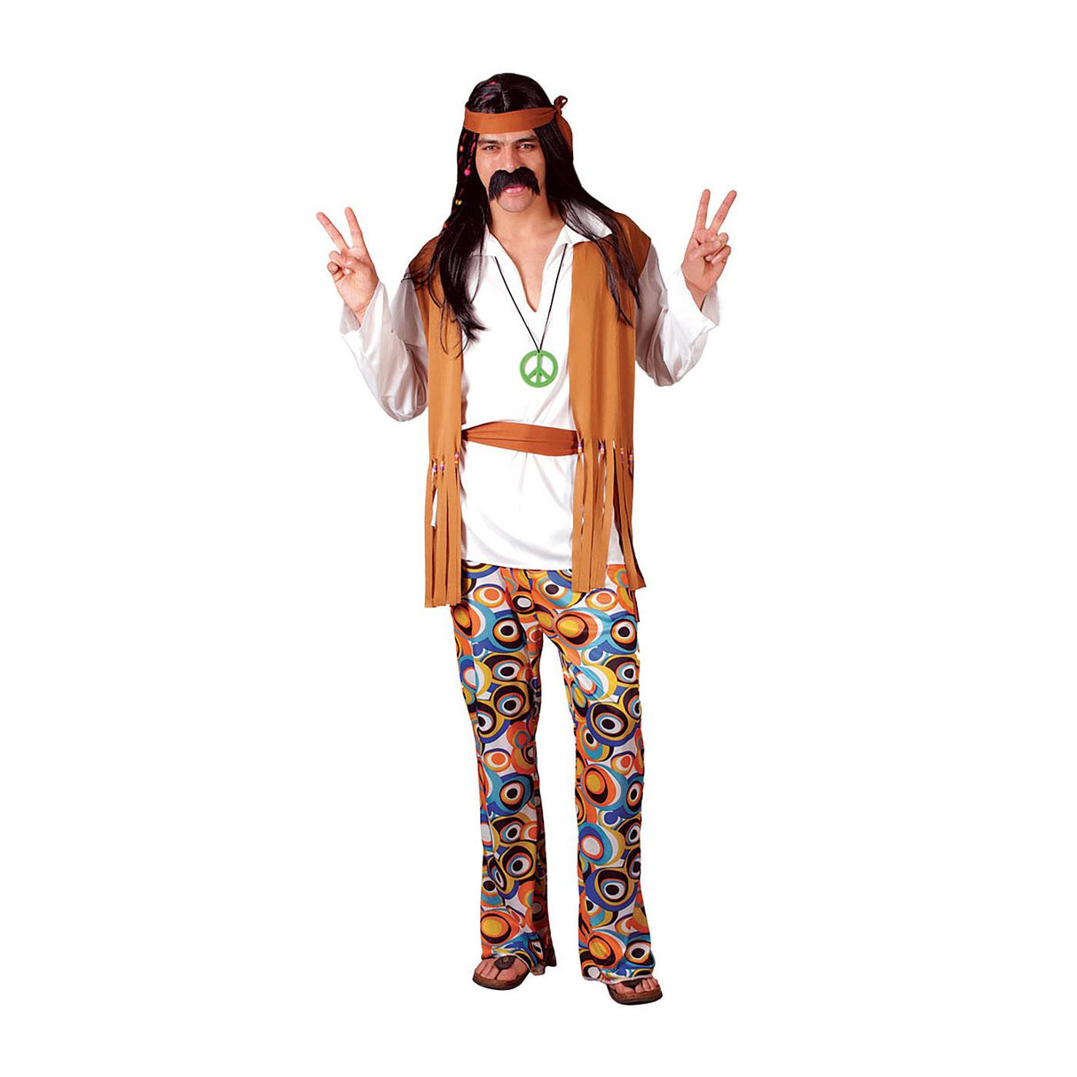 Woodstock Hippie Costume - Men
