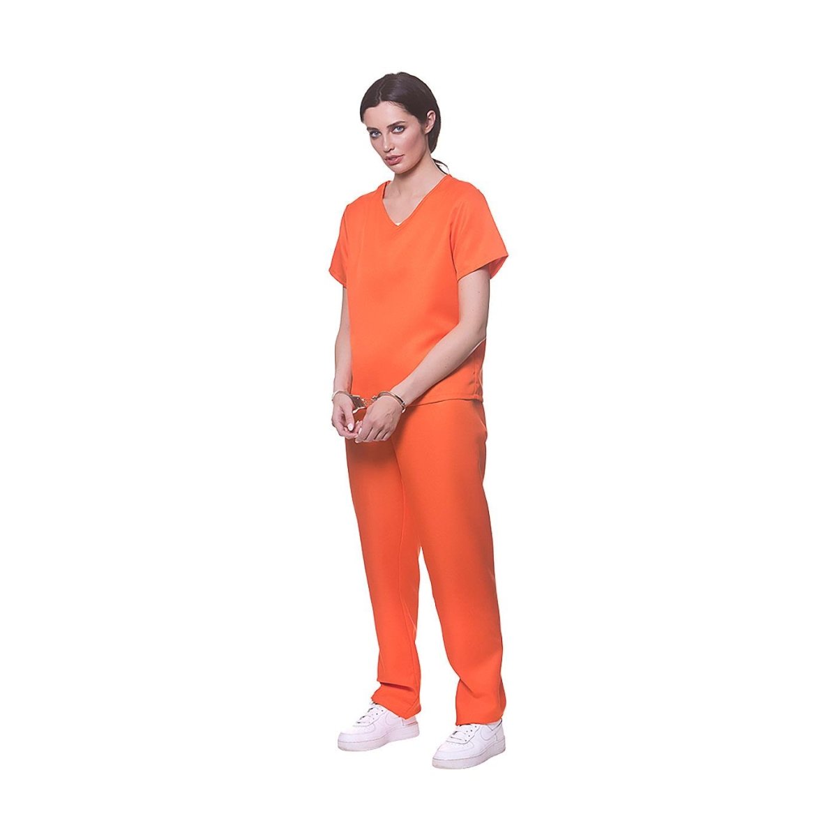 Wicked Costumes - County Jail Convict Costume - Adult - Fancy Dress Central