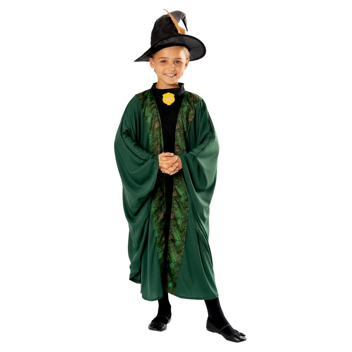 Rubies - Harry Potter Professor Mcgonagall Robe - Girls - Fancy Dress Central