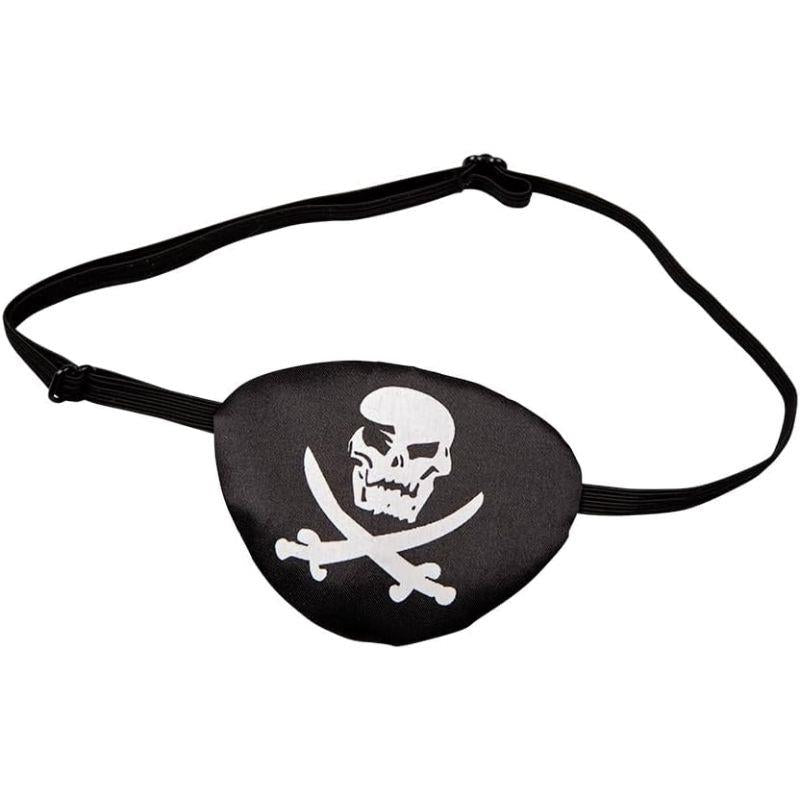 Wicked Costumes Ltd - Satin Pirate Eye Patch - Adult - Fancy Dress Central