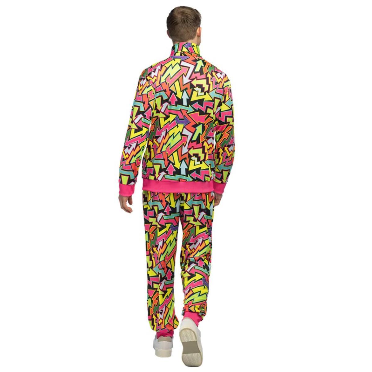 Street Art Dude Shell Suit Costume - Men