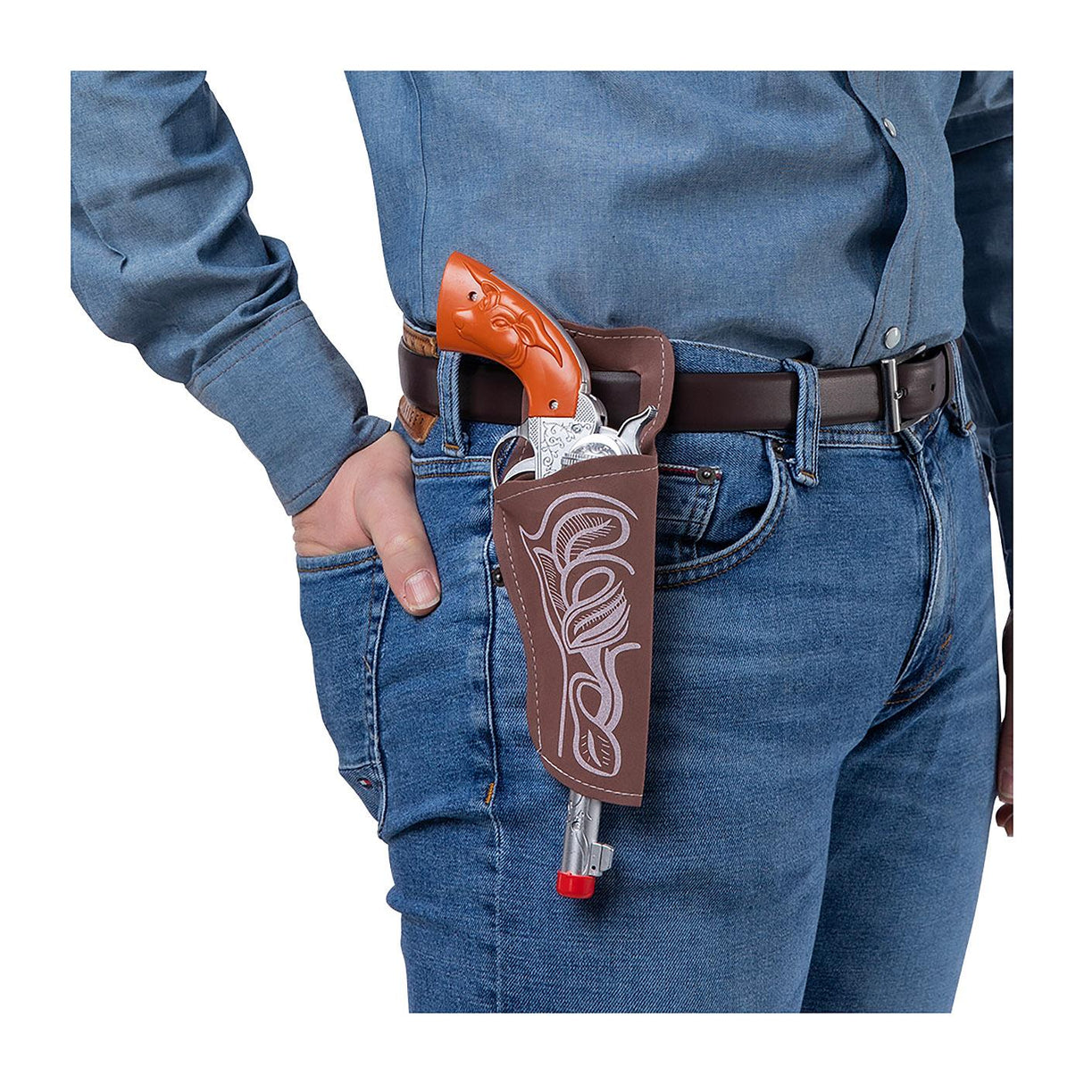 Wicked Costumes - Cowboy Gun & Holster - Adult
