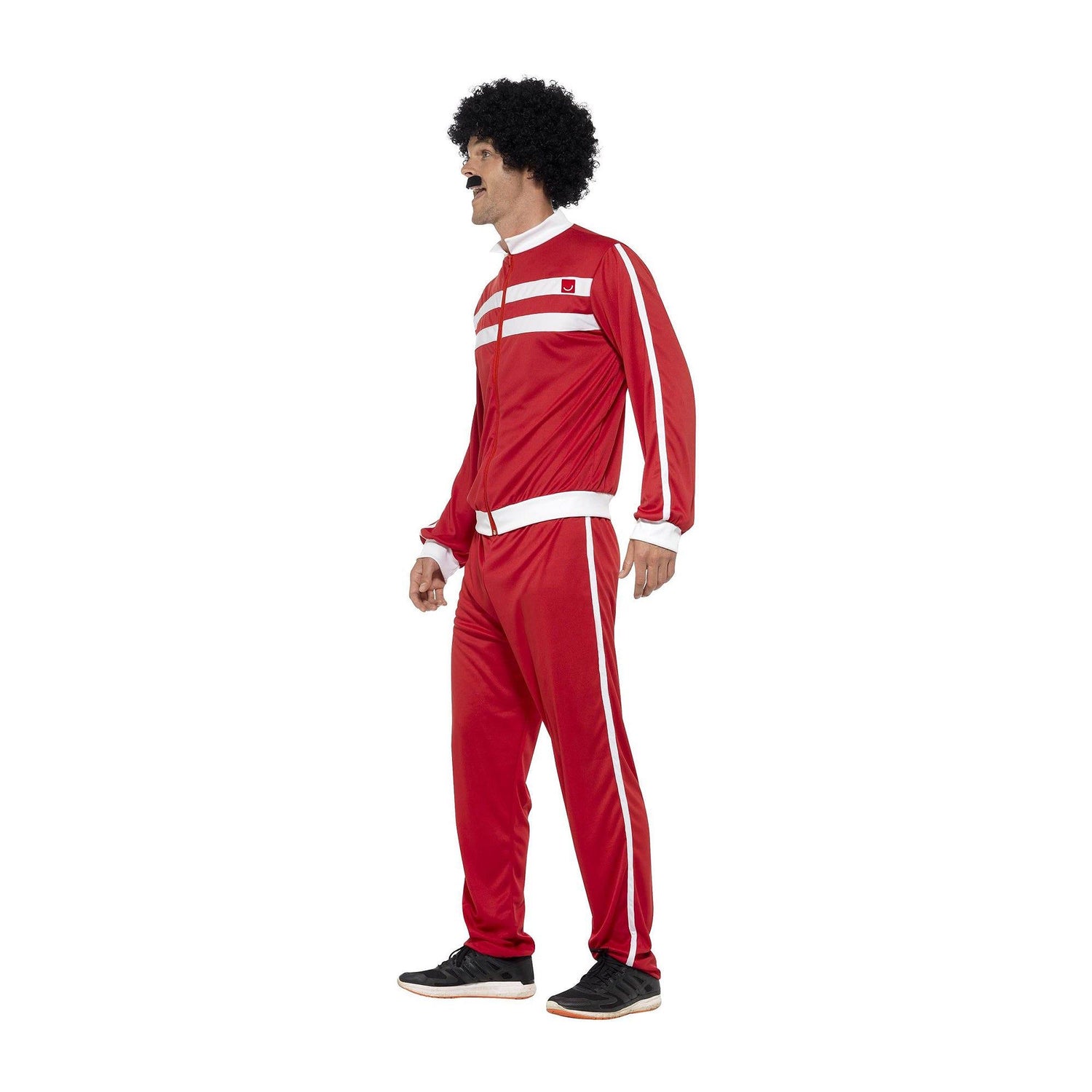 Red & White Scouser Tracksuit Costume - Men