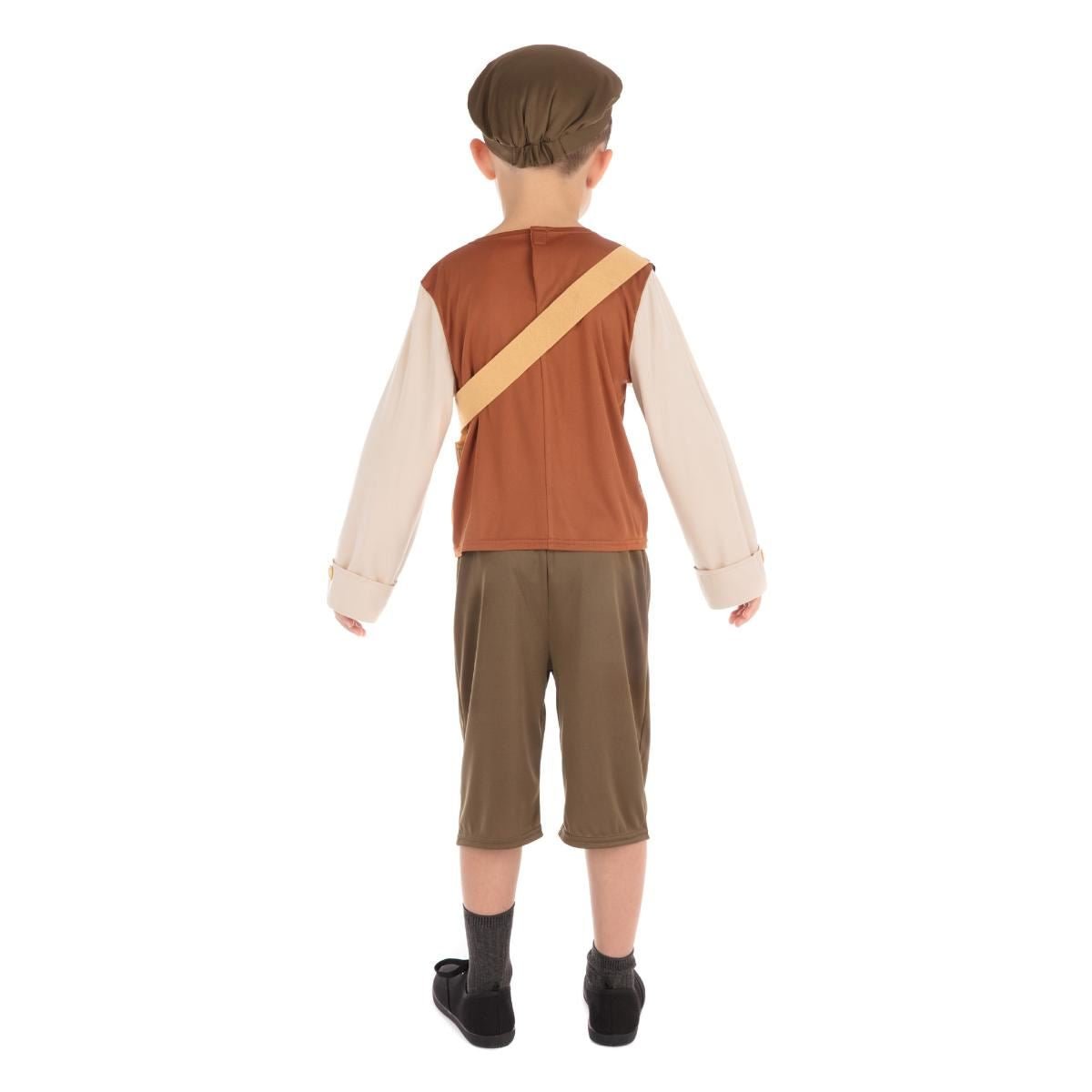 Rubies - Evacuee Schoolboy Costume - Boys - Fancy Dress Central