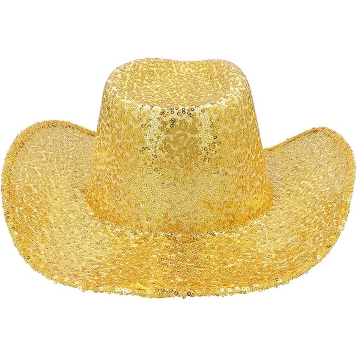 Fancy Dress Central - Rodeo Party Cowboy Hat (Gold) - Adult - Fancy Dress Central