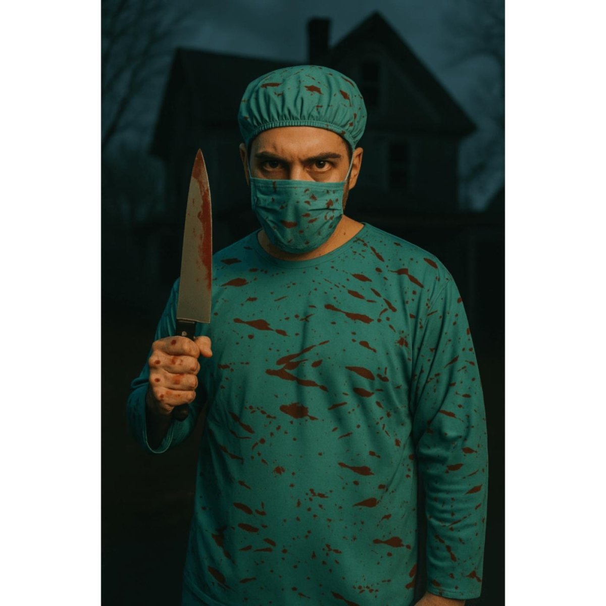 Henbrandt - Bloody Surgeon Costume - Mens - Fancy Dress Central