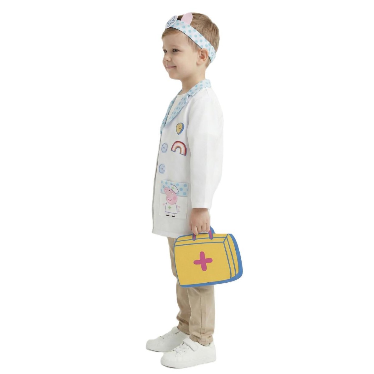 Blues Group - Peppa Pig Doctor Costume - Child - Fancy Dress Central