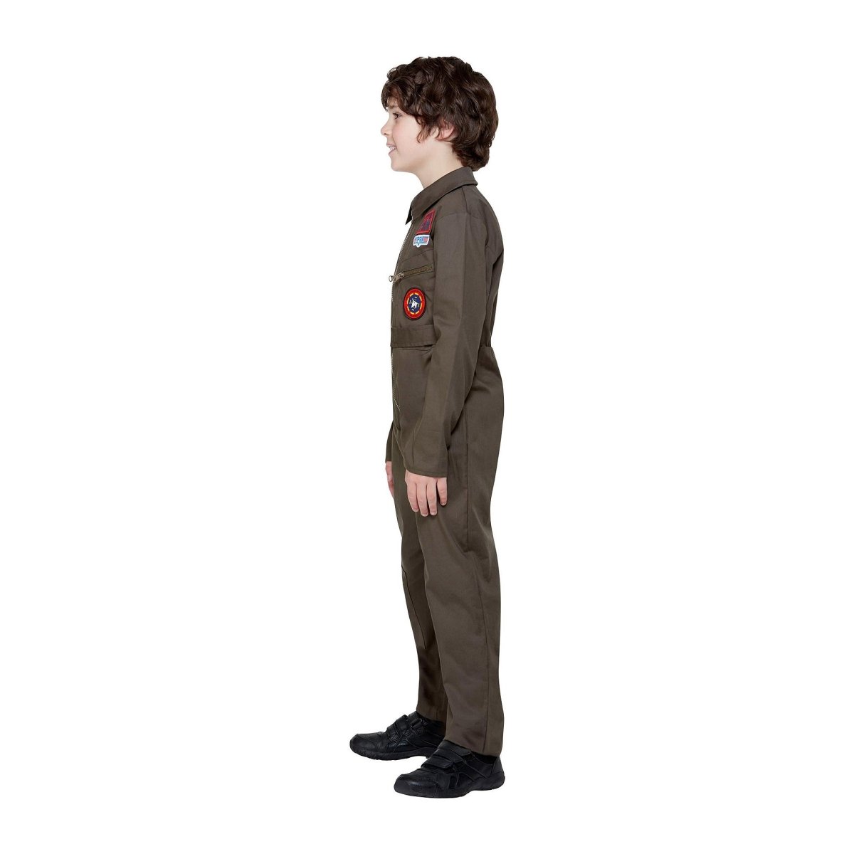 Smiffys - Smiffys - Top Gun Fighter Pilot Costume - Boys - Fancy Dress Central