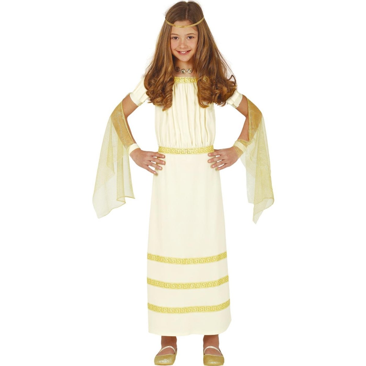 Fiestas Guirca - Roman Woman Costume - Girls - Fancy Dress Central