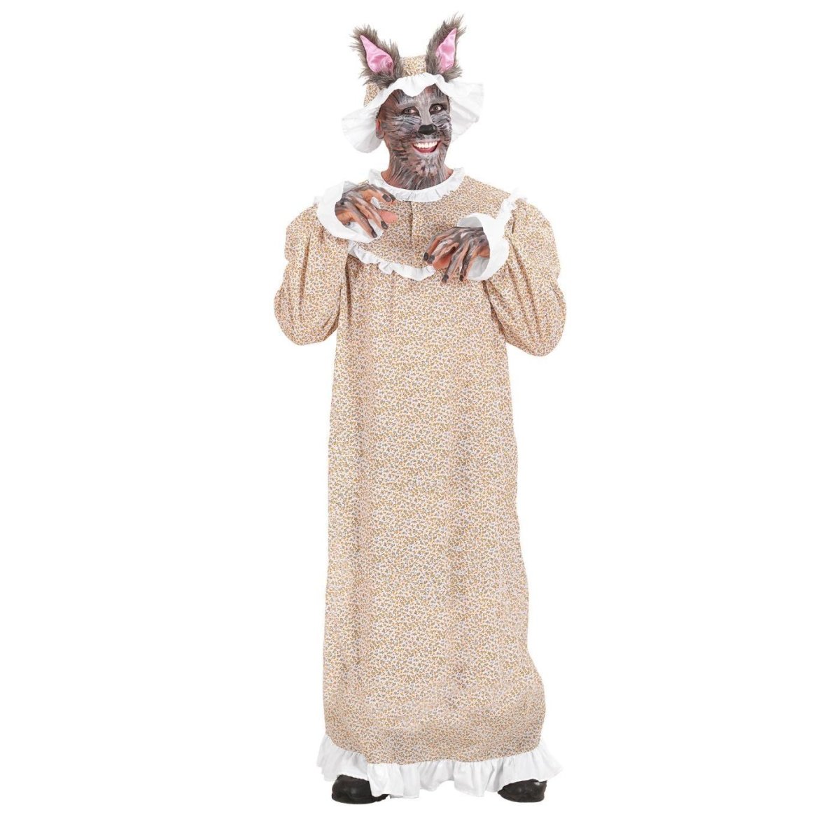 Widmann - Grandma Wolf Costume - Men - Fancy Dress Central