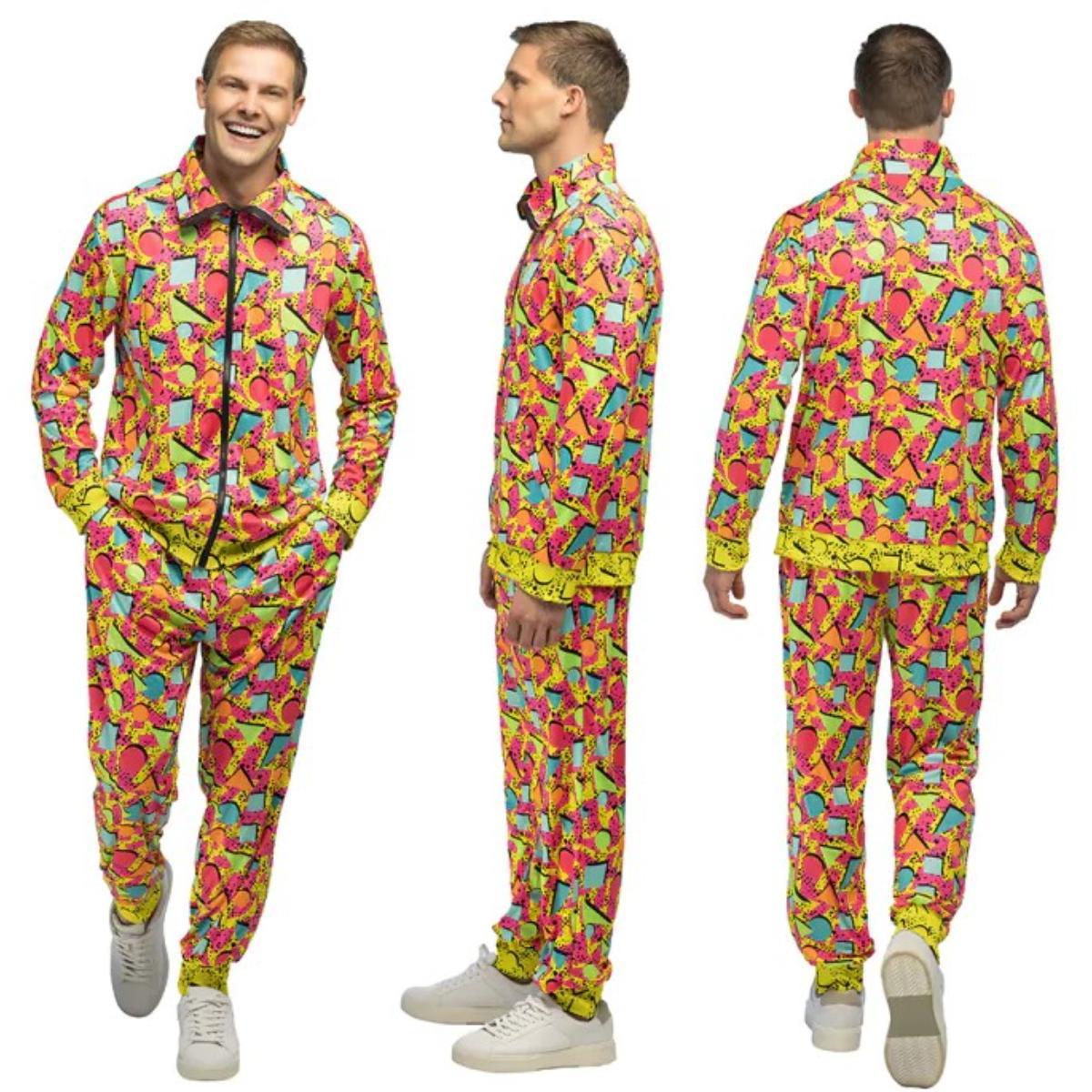 Pop Art Dude Shell Suit Costume - Men