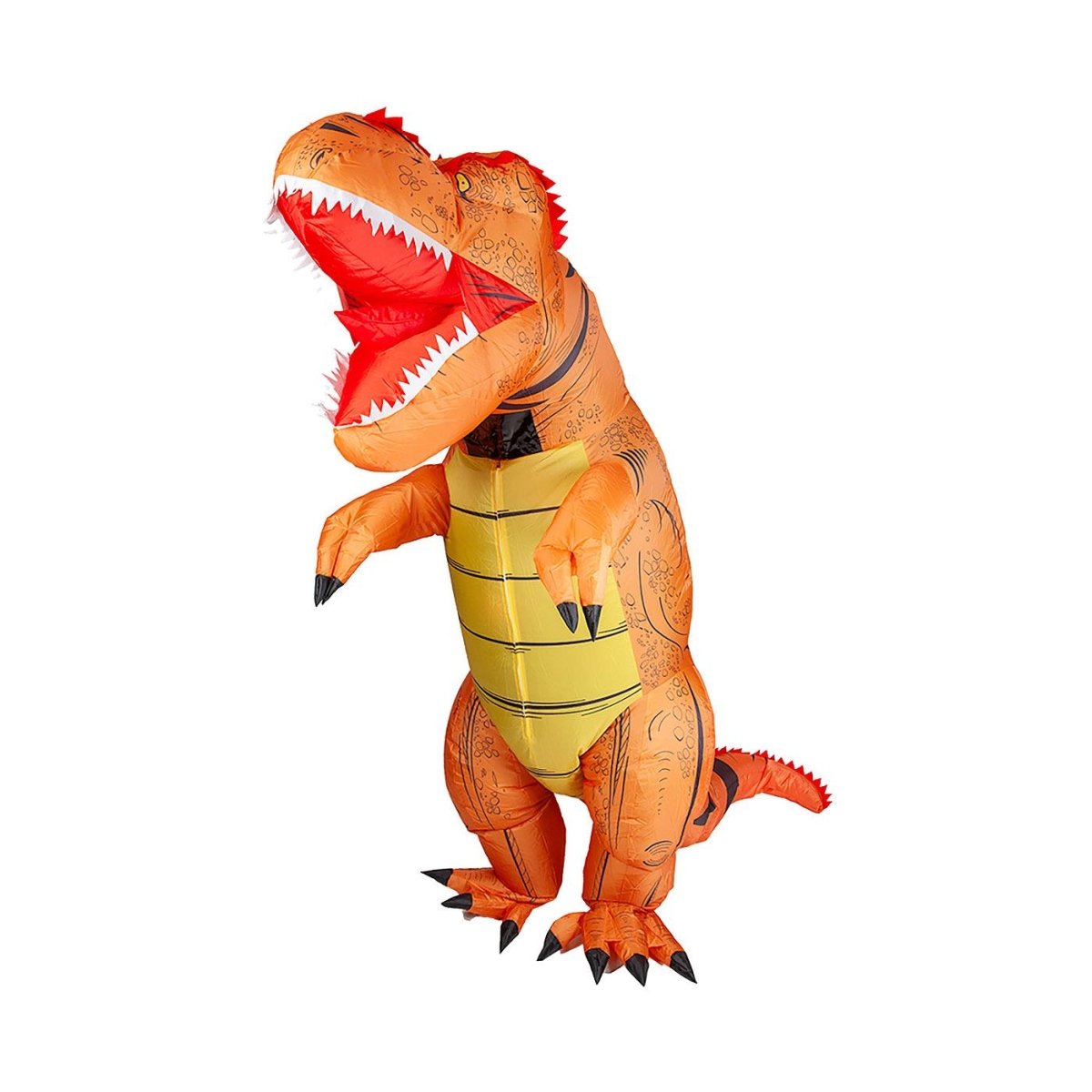 Wicked Costumes Ltd - Inflatable Dinosaur Costume (Brown) - Adult - Fancy Dress Central