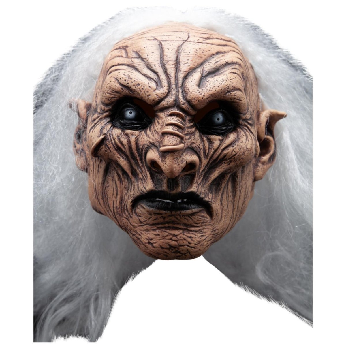 Wicked Costumes Ltd - White Haired Demon Mask - Adult - Fancy Dress Central