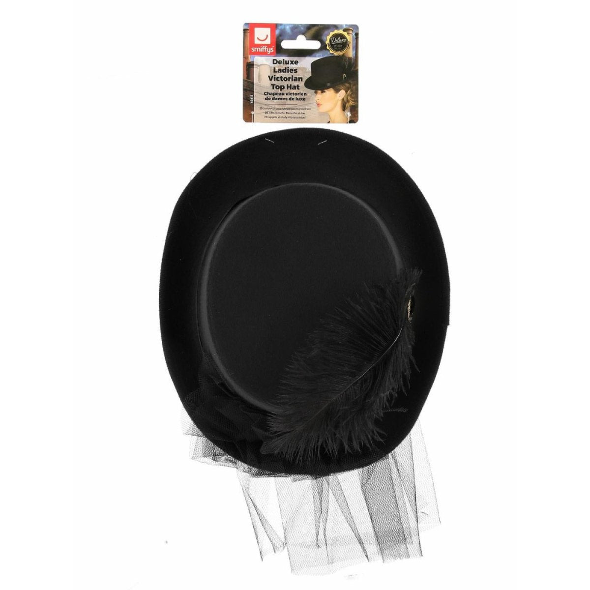 Smiffys - Victorian Top Hat - Women - Fancy Dress Central