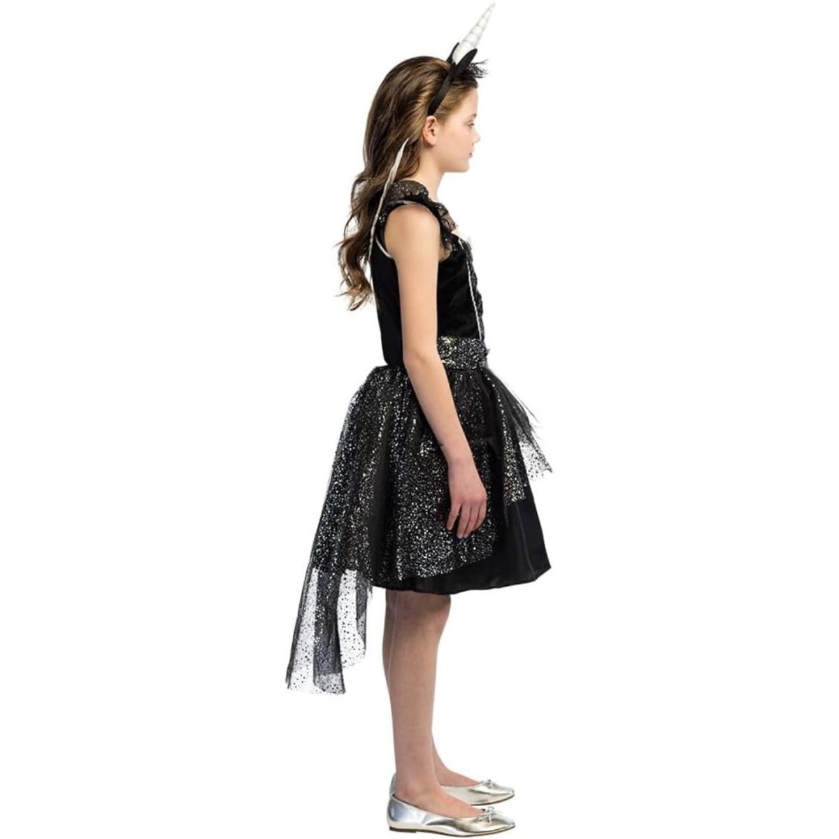Boland - Dark Unicorn Costume - Girls - Fancy Dress Central