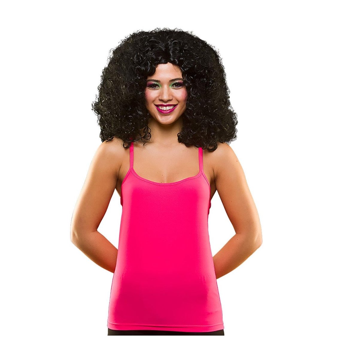 Wicked Costumes - Vest Top (Neon Pink) - Women - Fancy Dress Central