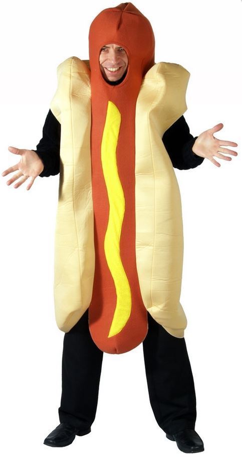 Hot Dog Costume - Adult