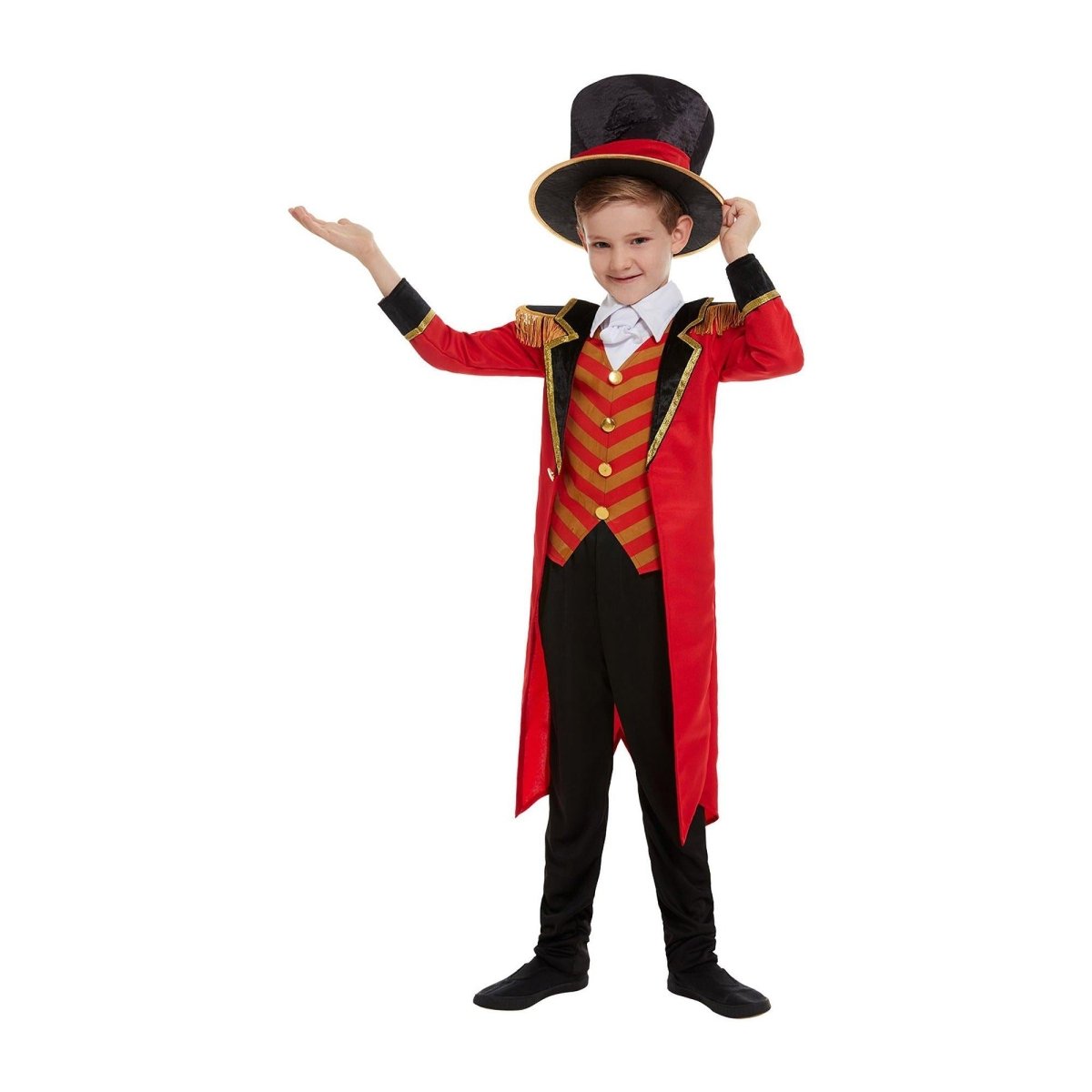 Smiffys - Ringmaster Costume - Boys - Fancy Dress Central