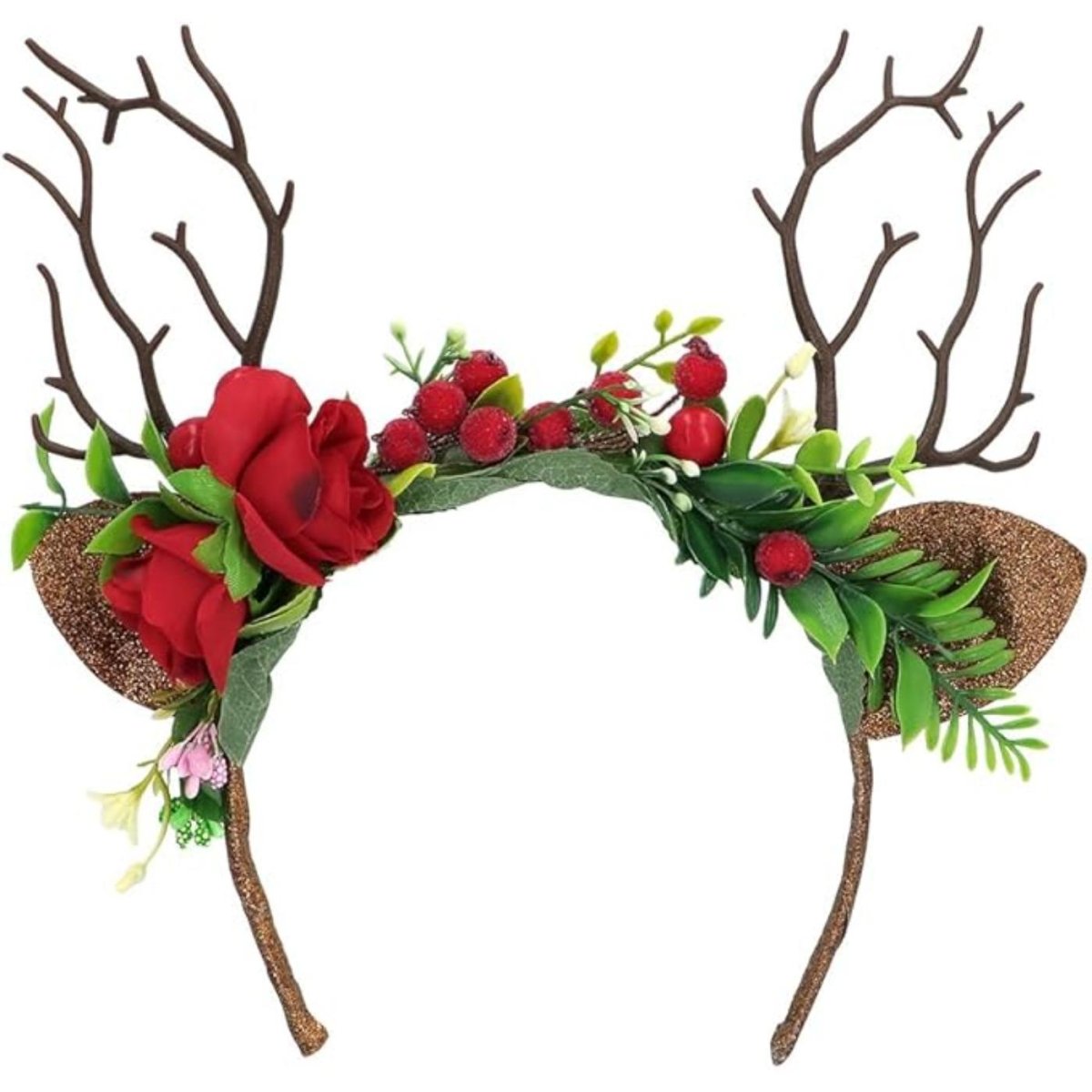 Boland - Festive Deer Headband - Adult - Fancy Dress Central