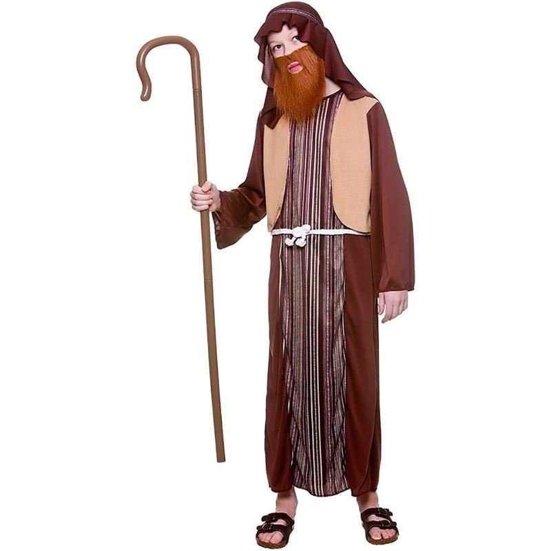 Wicked Costumes - Nativity Shepherd Costume - Child - Fancy Dress Central