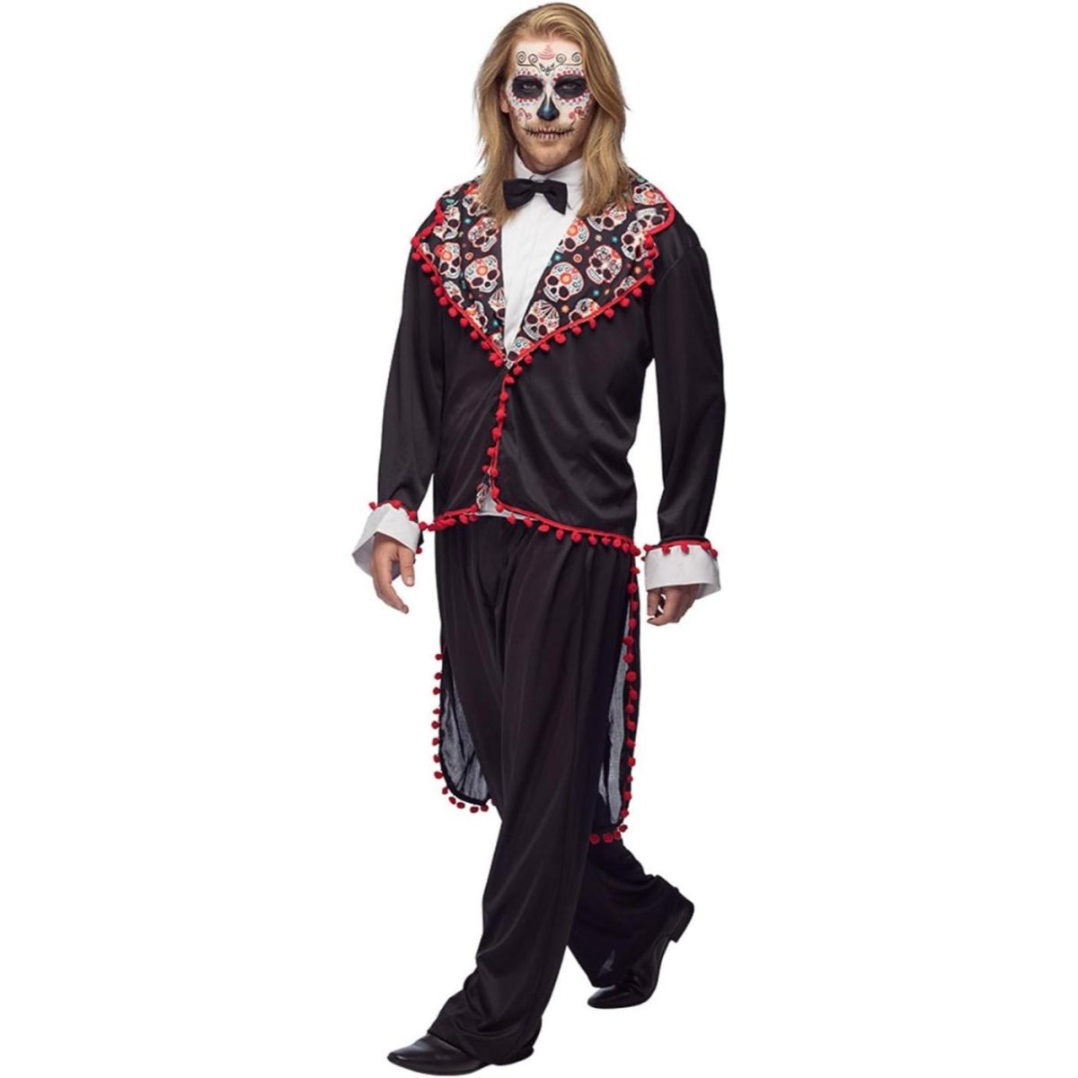 Boland - Senor Esqueleto Day of the Dead Costume - Men - Fancy Dress Central
